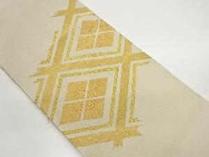 綴れ菱模様織出し名古屋帯